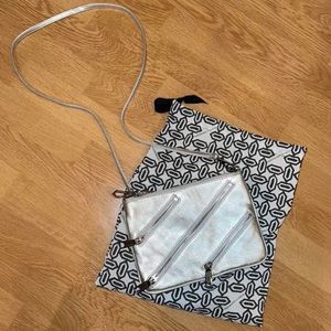Rebecca Minkoff silver purse